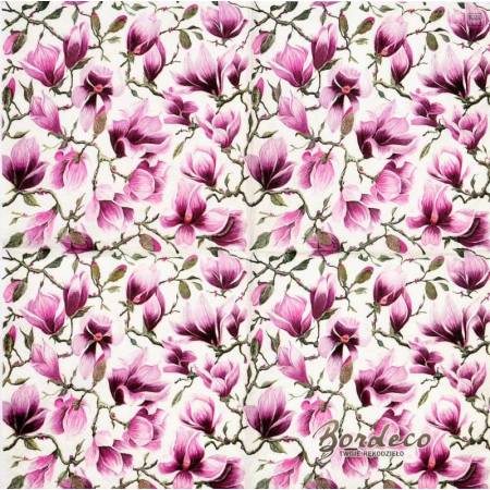 Serwetka decoupage firmy HOME magnolia 33x33cm